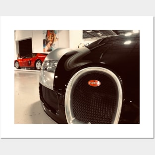 Elegance Unleashed: Bugatti, Ferrari, Monroe Posters and Art